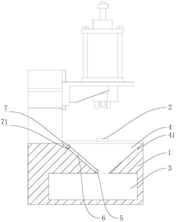 一种冲孔机用夹紧平台的制作方法