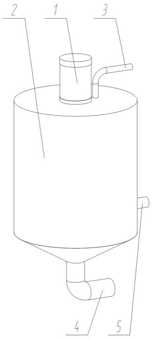 矿井综水返冲洗过滤装置的制作方法