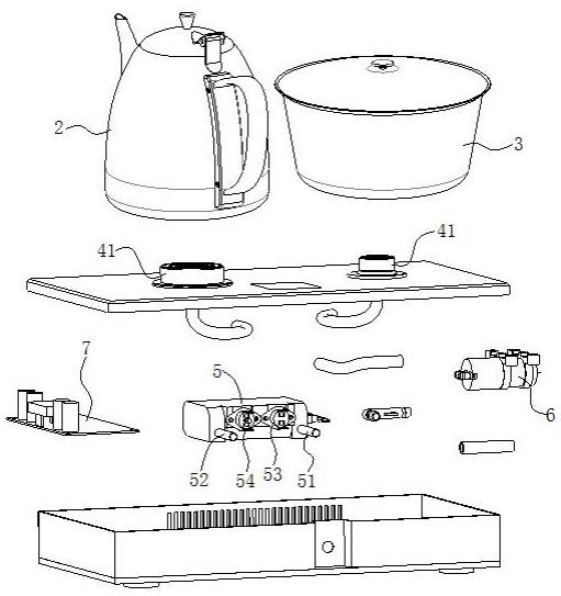 一种内置加热管的速开式电茶炉及其工作方法与流程