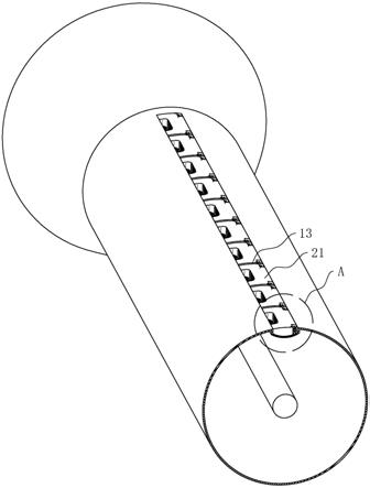 分条整经机滚筒的制作方法