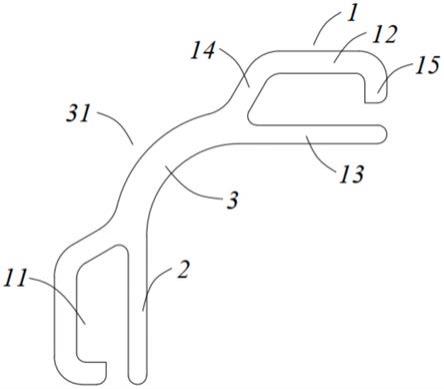 新型型材结构及使用其的航空餐箱框架结构的制作方法