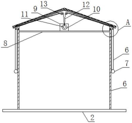 一种住宅建筑的遮阳挡板结构的制作方法