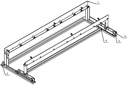 一种应用于装配式建筑钢结构楼梯制作工装的调节框架的制作方法