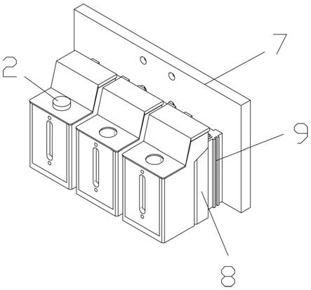 一种3D生物打印用多打印喷头控制装置