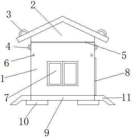 一种塑料制品安置房的制作方法