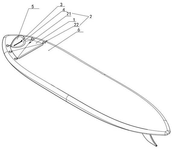 一种桨板专用干包的制作方法