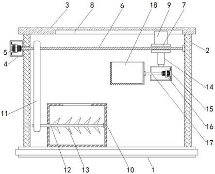 一种家具生产用木料送料装置的制作方法