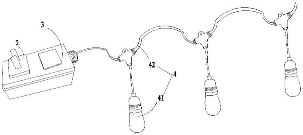 一种两线无线声光控灯串的制作方法