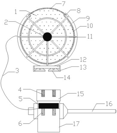 一种建筑工程用便携式照明灯的制作方法