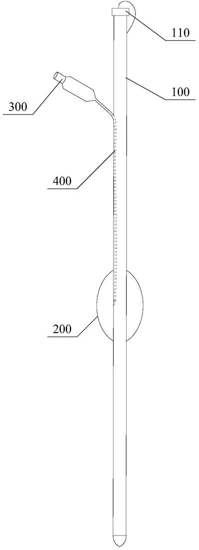 防反流压力指示胃管的制作方法