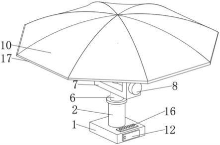 一种便于调节的户外伞的制作方法