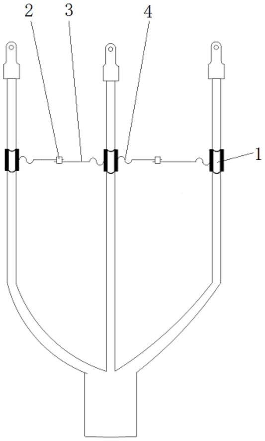 一种电缆终端头支撑固定器的制作方法
