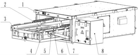 一种蓄电池小车滑槽结构车下箱的制作方法