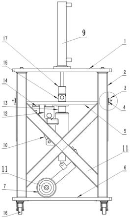 航空可移动起落架转向测试装置的制作方法