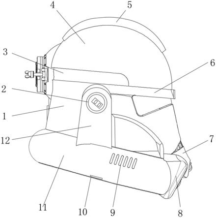 一种具有护颈功能的塑料电动车头盔的制作方法