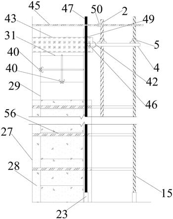 固定于基岩面可周转钢筋绑扎胎架的制作方法