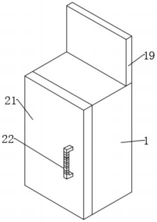 一种带有看板的钣金工具柜的制作方法