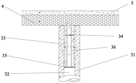 一种薄壁桩用于地基处理结构体系的制作方法
