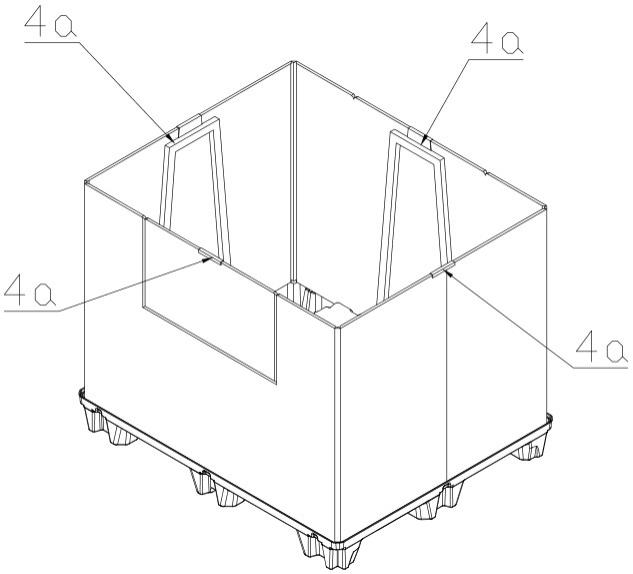 一种活动式增强围板和围板箱的制作方法