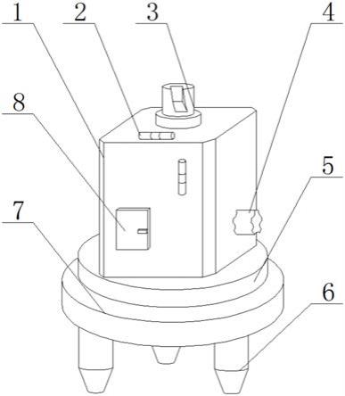 一种建筑测量中用的扫平仪的制作方法