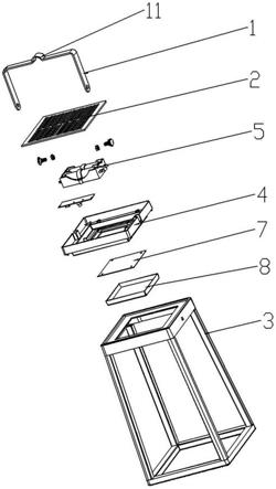 一种手提式灯具的制作方法