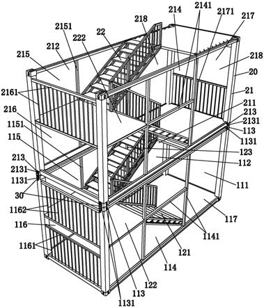 集装箱拼装式楼梯的制作方法