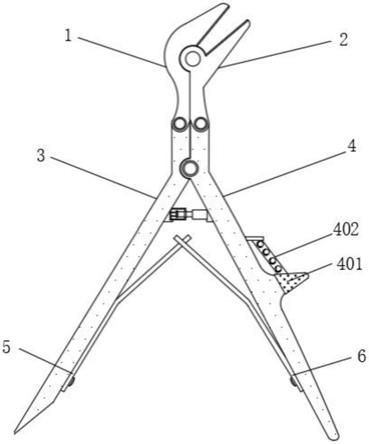 一种骨科专用侧弯咬骨钳的制作方法
