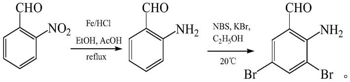 3,5-二溴邻氨基苯甲醛生产工艺的制作方法