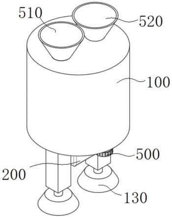 一种家禽立体化养殖饲料混合装置的制作方法