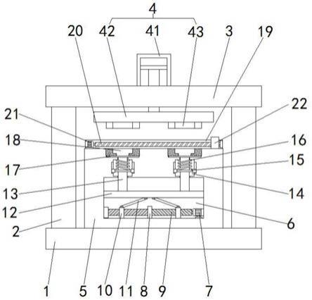 一种用于汽车座椅滑轨冲压模具的制作方法