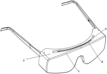 一种加湿护目眼镜的制作方法
