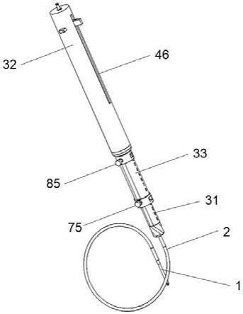 一种可以转动取样的超声穿刺器械