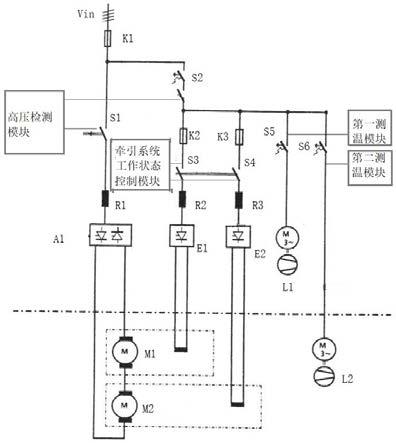 一种悬挂式单轨车辆直流牵引装置的供电系统的制作方法