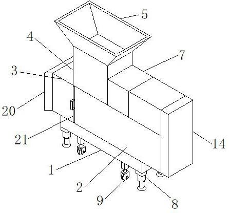 一种纸板包装加工用边角处理装置的制作方法