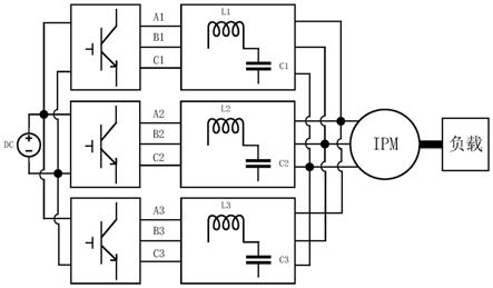 多台共母线三相逆变器输出并联带异步电机变频调速装置的制作方法