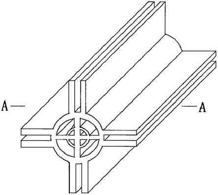 对称结构绝缘型材的制作方法