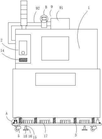 一种电子锁组装用芯片焊接机的制作方法