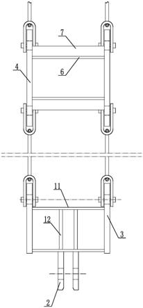 重型厂房建设用大型钢柱吊装装置的制作方法