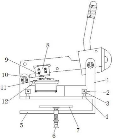 一种尺寸定位精确的手动刀片切割装置的制作方法