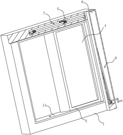 可翻转相变节能玻璃窗的制作方法