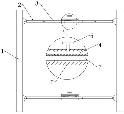 沟壑用建筑施工支撑装置的制作方法