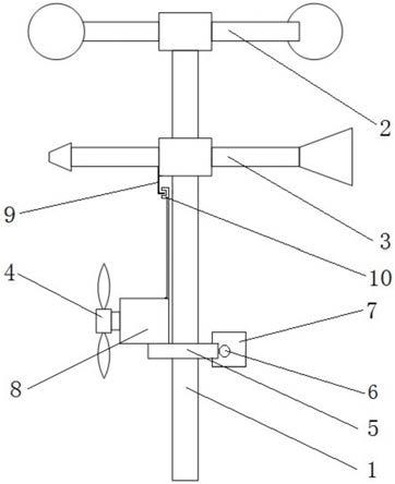 一种风向风速监测装置的制作方法
