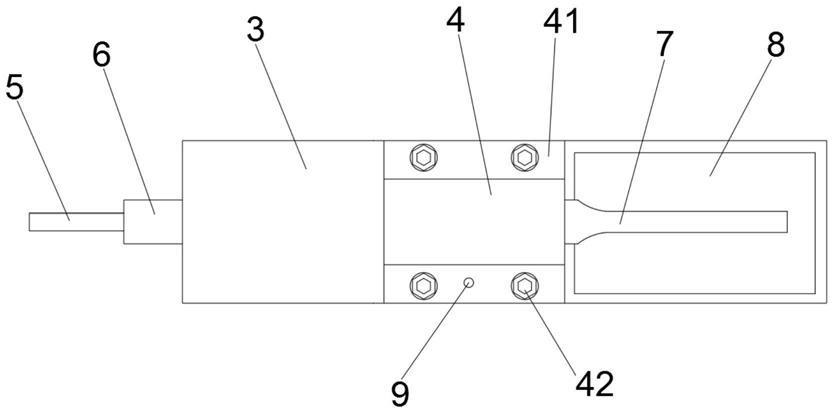 一种PCB铣刀抗折弯性能检测用夹具的制作方法