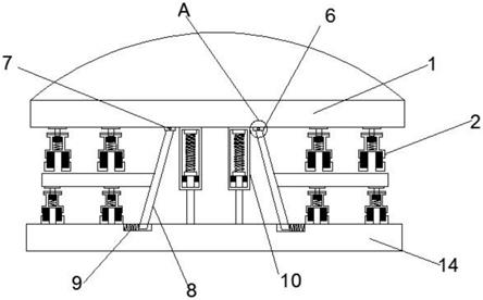 一种桥梁建设用减震装置的制作方法