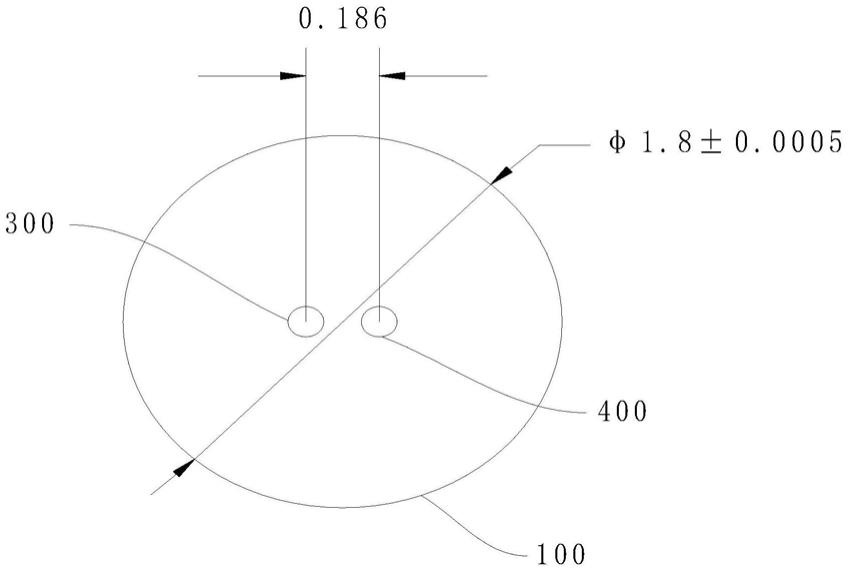 一种双孔陶瓷光无源器件的制作方法