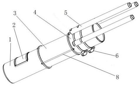 一种可视化烟丝管道快速清障装置的制作方法