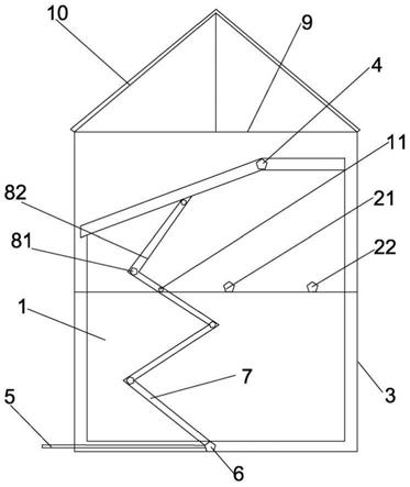 矿井用脚踏杠杆式垃圾箱的制作方法