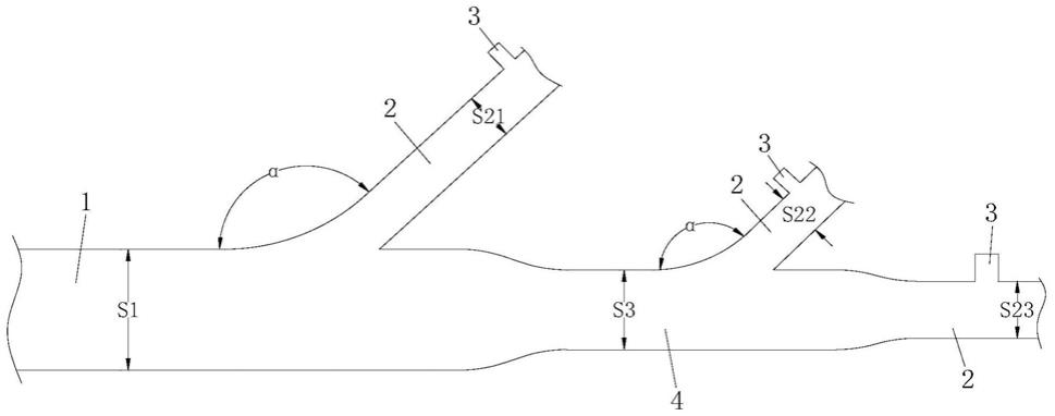 电池极片除尘的管路结构的制作方法