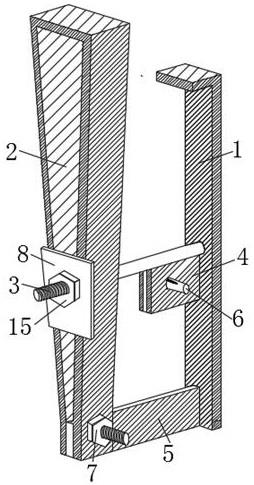 外墙模板接缝托拉紧固器的制作方法