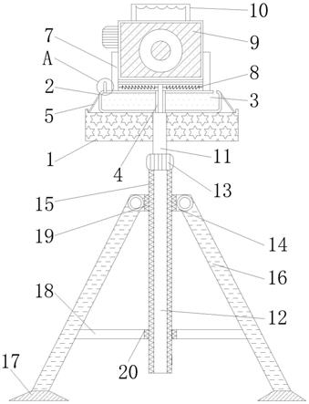 一种大型桥梁建筑用垂直检测仪器的制作方法